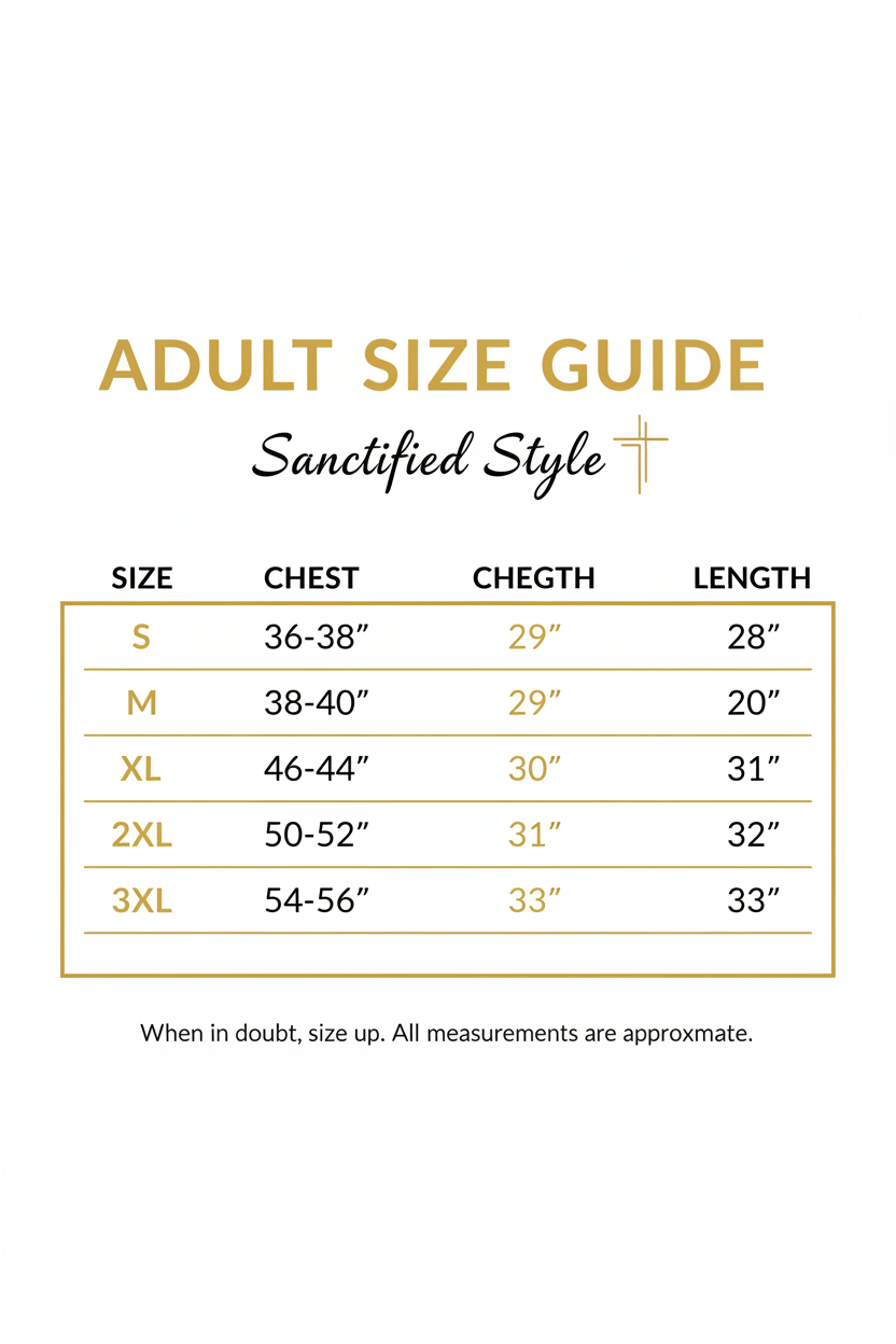 Adult Size Guide